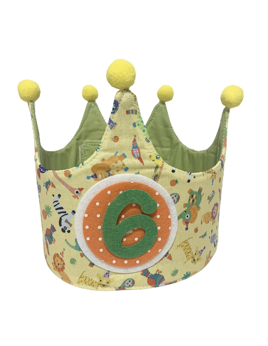 corona-tela-animalitos-de-la-selva