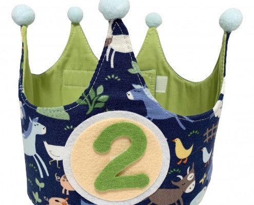 corona-tela-animalitos-granja