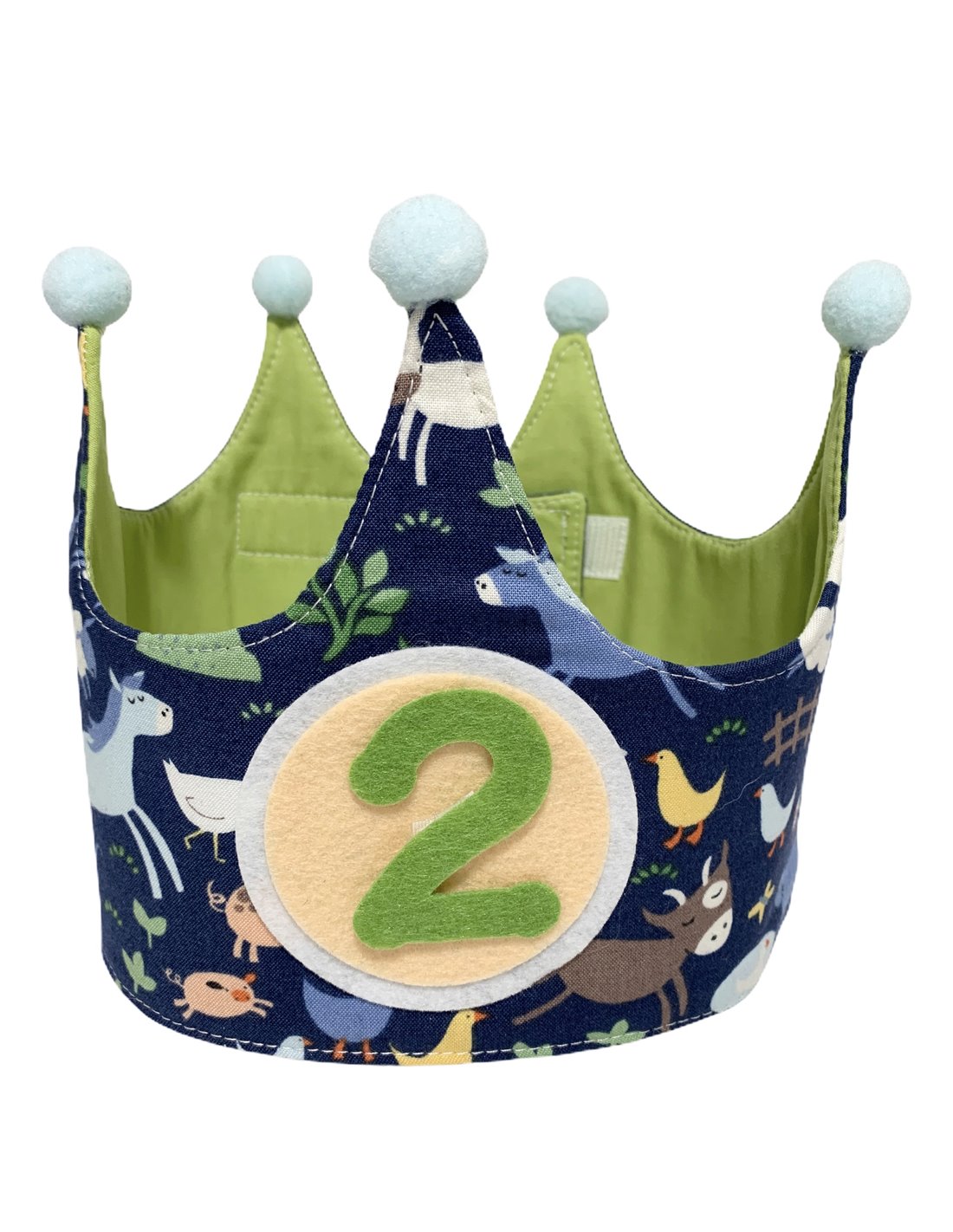 corona-tela-animalitos-granja