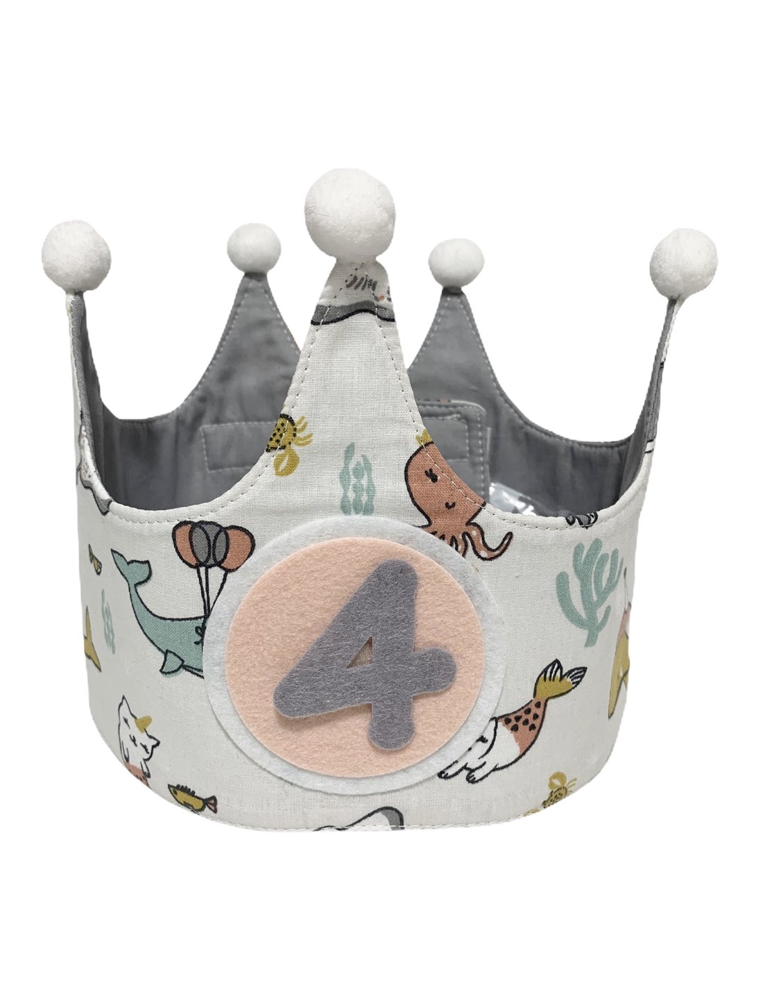 corona-tela-animalitos-mar