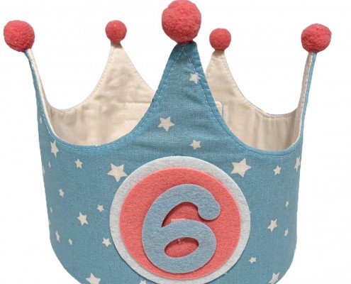 corona-tela-estrellitas-azul