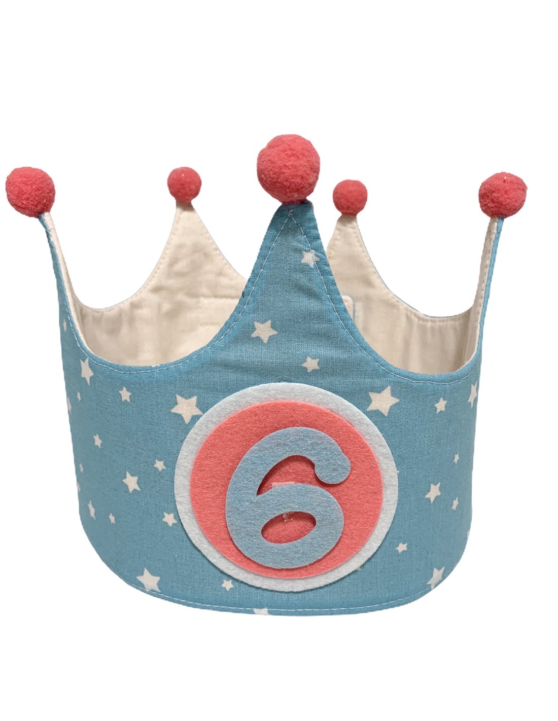 corona-tela-estrellitas-azul