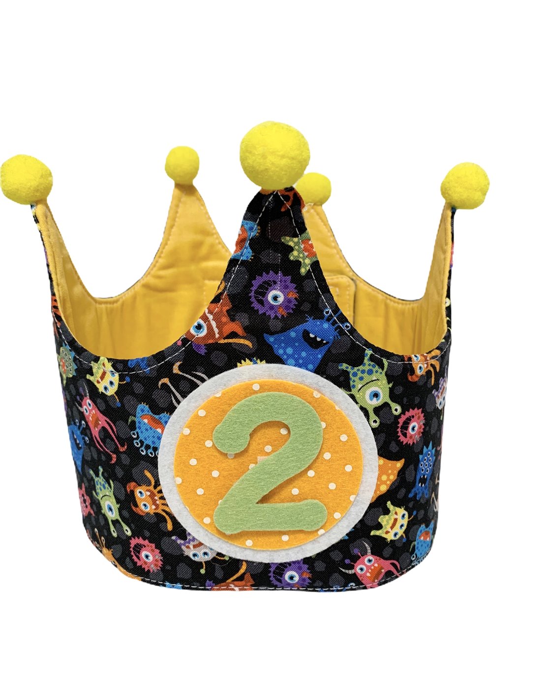 corona-tela-monstruos-divertidos