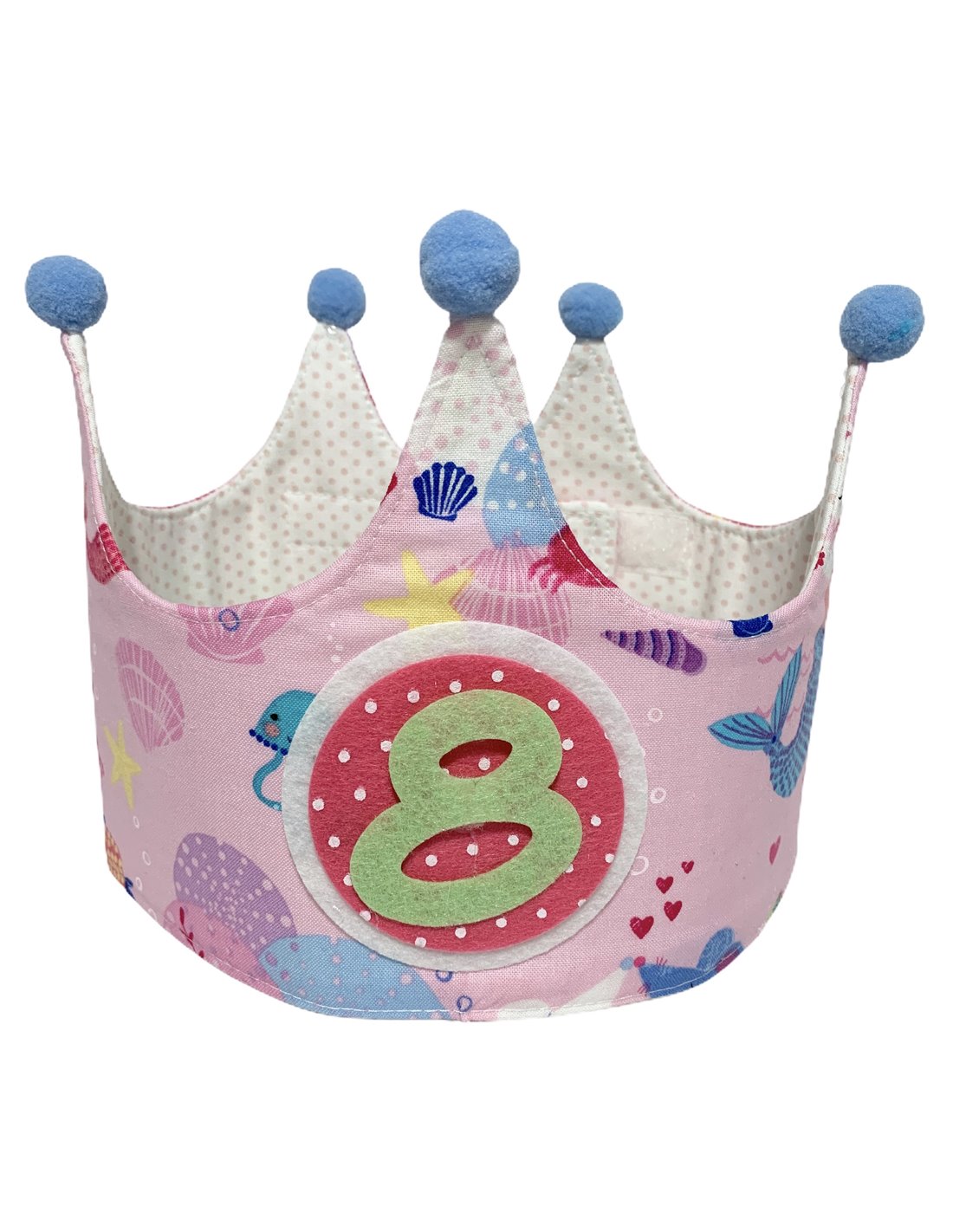 corona-tela-sirenas-rosa