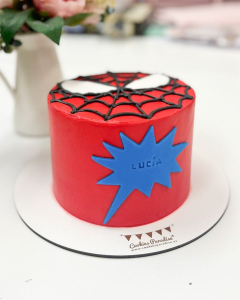tarta-spiderman-cookies-paradise